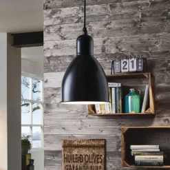 Eglo Priddy Pendant Ceiling Light - Black 7 Eglo Priddy Pendant Ceiling Light - Black -None || EGLO || Energizer Sales 14302969 7195038223630241