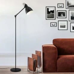 Eglo Priddy Floor Lamp - Black -None || EGLO || Energizer Sales 14302972 1495038224305169