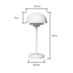 LED Rechargeable Table Lamp - White 17 LED Rechargeable Table Lamp - White -None || EGLO || Energizer Sales 14844211 1635059930805592